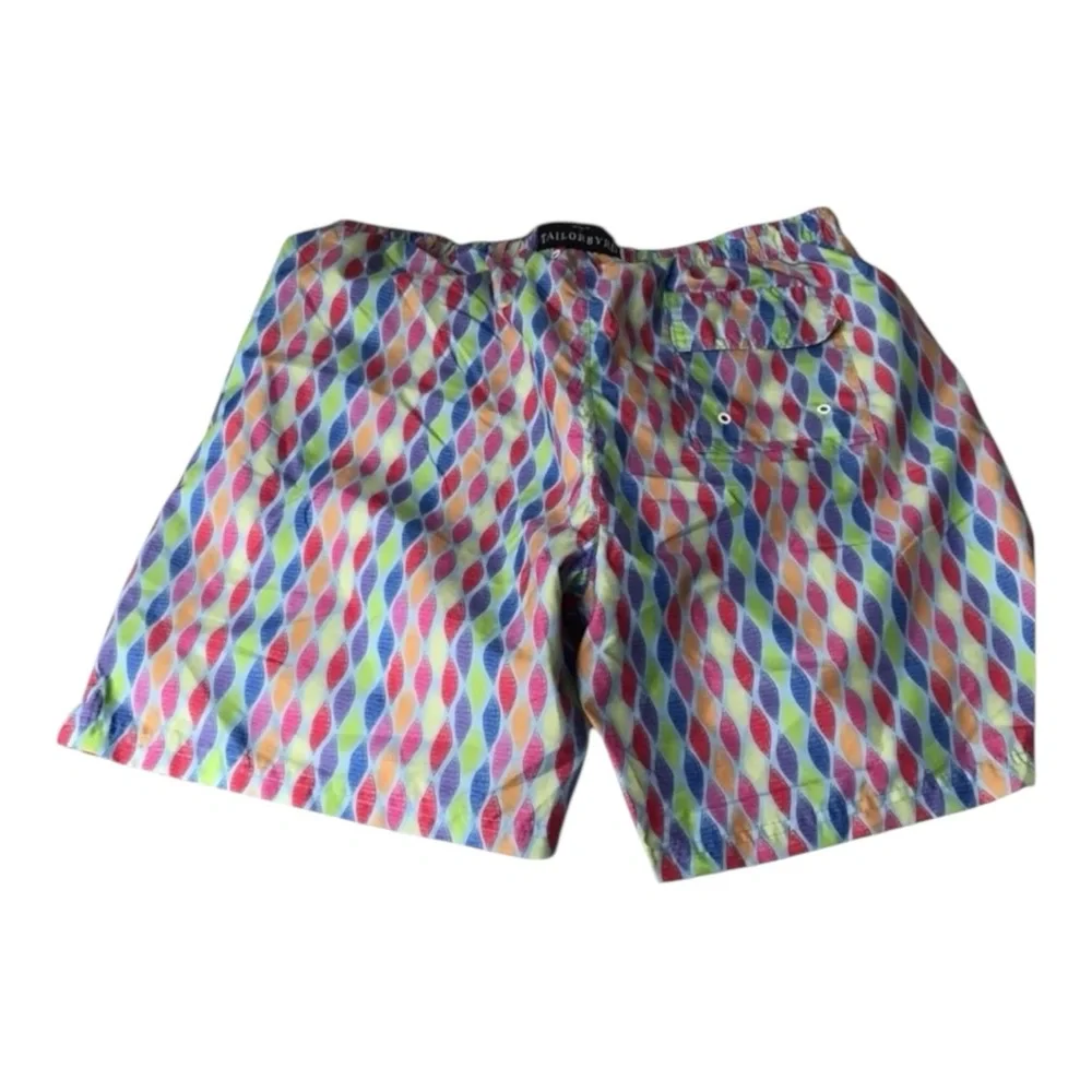 TAILORBYRD Men Size XL Cloud‎ Allover Print Brief Lined Swim Shorts Trunks Beach